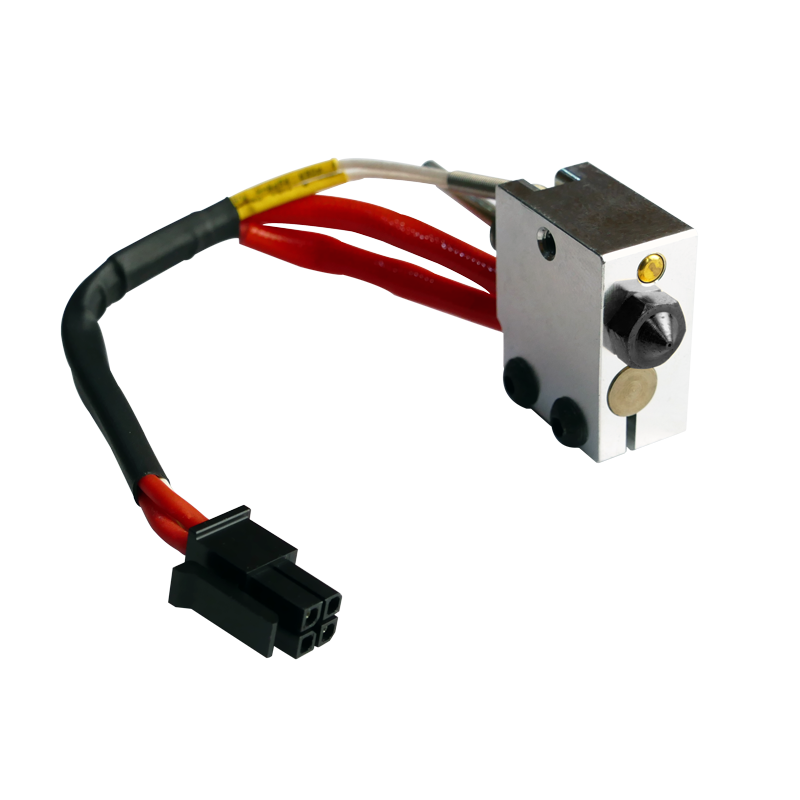 Full hotend with hardened steel nozzle for Strateo3D IDEX420 (0,8mm nozzle)